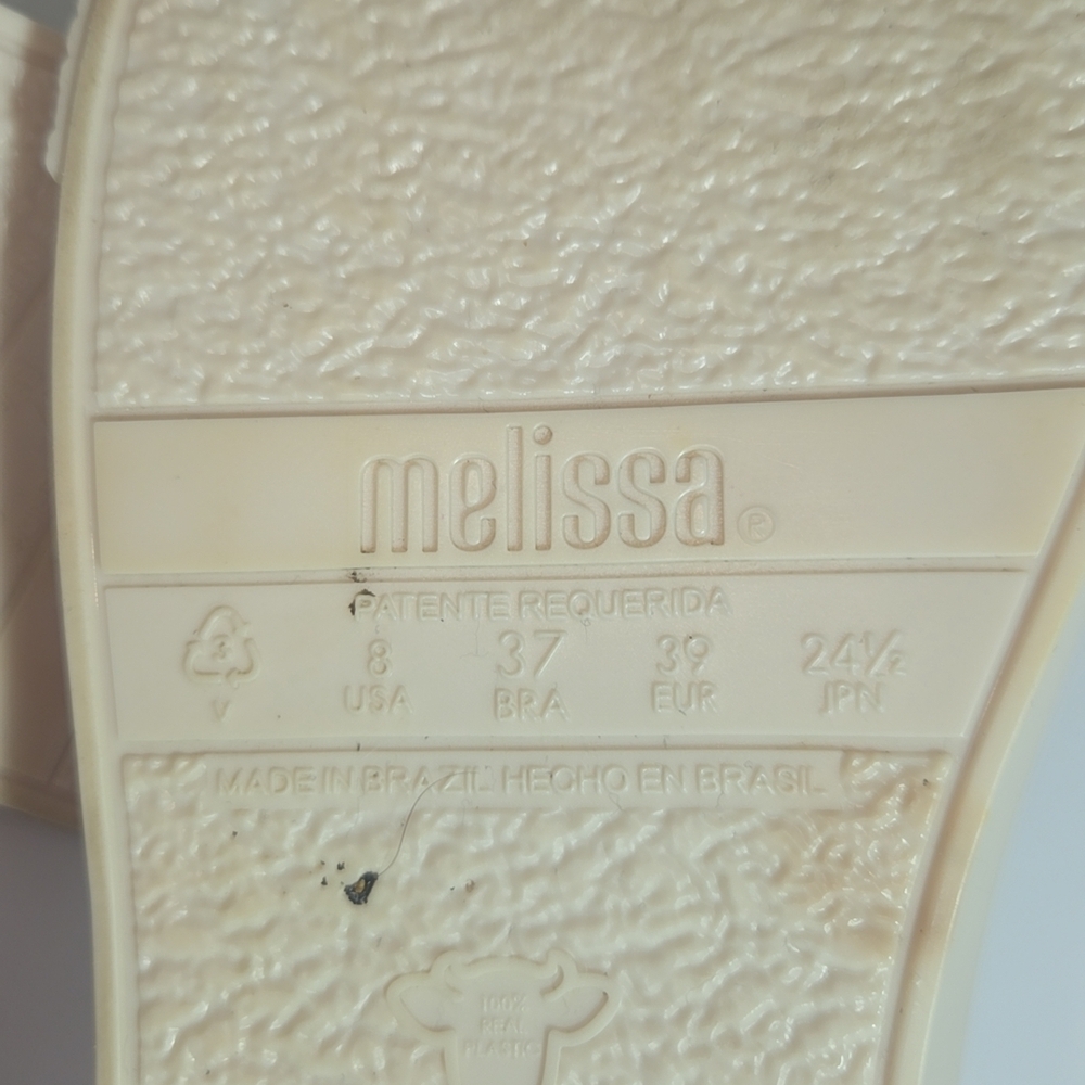 Melissa Ground + Mickey Mouse 90th Anniversary Slip-On Shoes Red Women’s Size 8 - Picture 6 of 7
